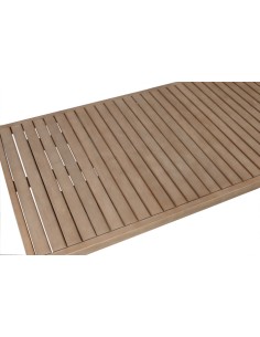 Conjunto de 4 pzas Acacia Cuerda Marrón 2