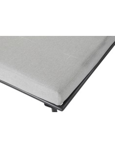 Conjunto jardín aluminio gris 2