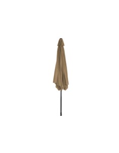 Parasol inclinable de acero beige