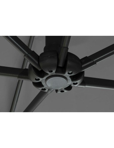 Parasol articulado gris