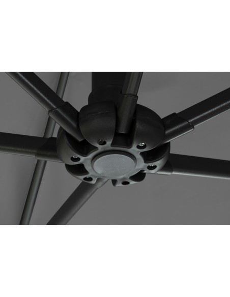 Parasol articulado gris