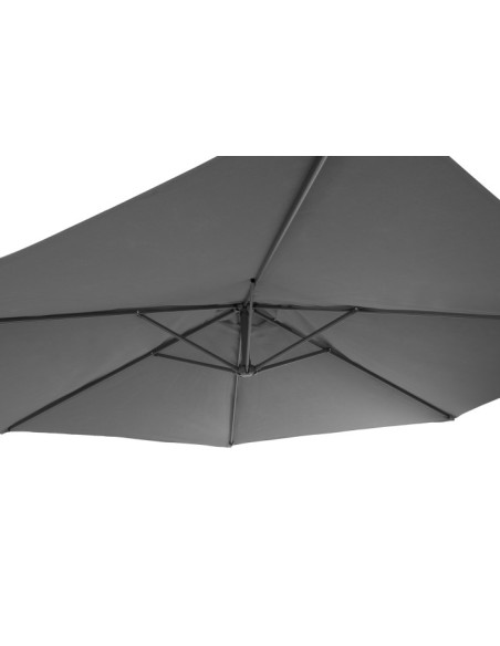 Parasol articulado gris