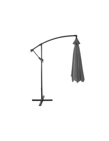 Parasol articulado gris