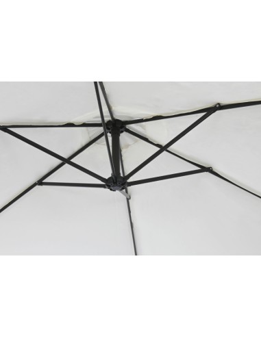 Parasol articulado blanco