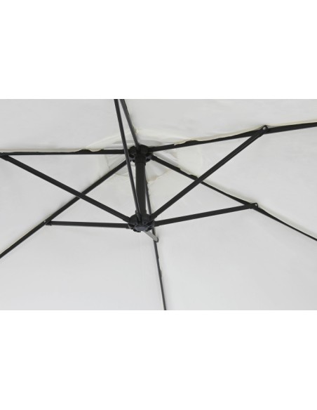 Parasol articulado blanco