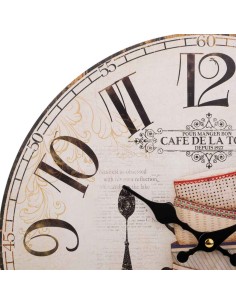 Reloj vintage de pared en madera 2