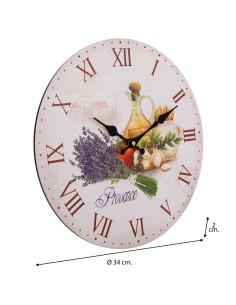 Reloj vintage de pared blanco 2