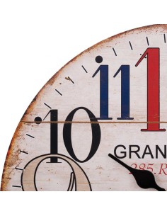 Reloj de pared madera Grand Hotel 2