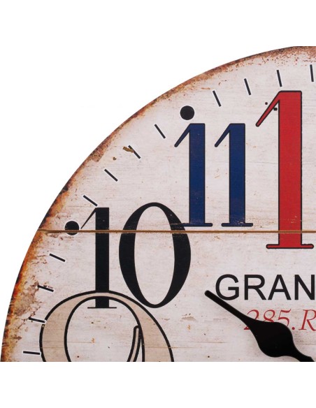 Reloj de pared madera Grand Hotel