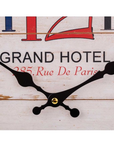 Reloj de pared madera Grand Hotel