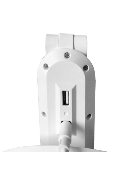 Flexo enfoque blanco con USB táctil