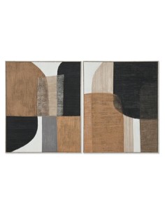 Cuadro Yute abstracto