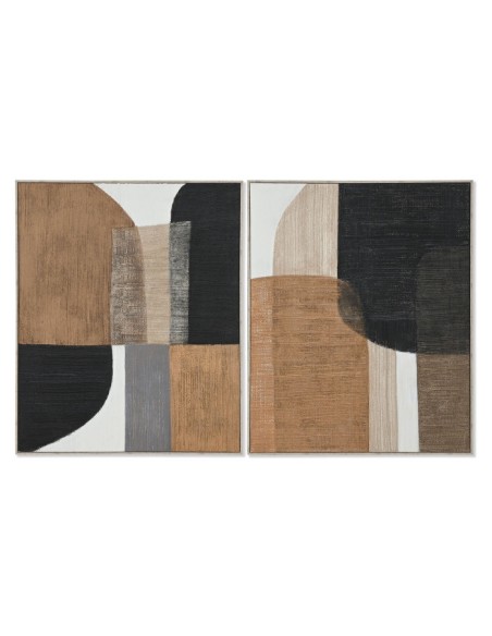 Cuadro Yute abstracto