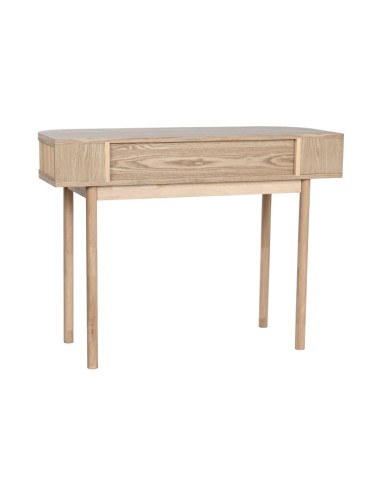 Consola abeto natural ratán