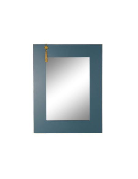 Espejo abeto oriental azul petróleo