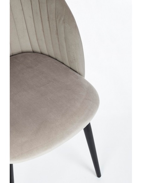 Silla Queen Velvet Visón