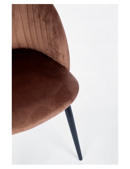 Silla Queen Velvet Rojizo