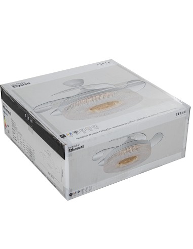 Ventilador de techo Ethereal blanco aspas...