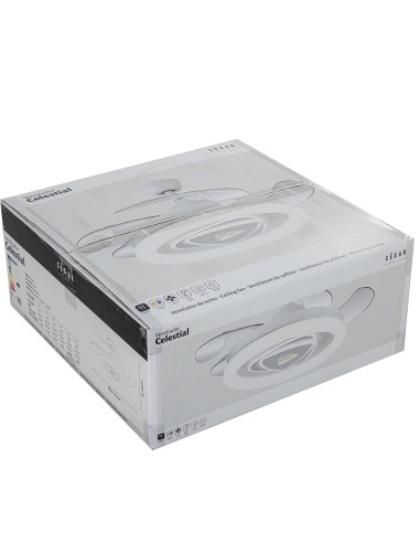 Ventilador de techo Celestial blanco aspas...