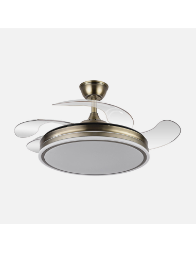 Ventilador de techo bayomo cuero