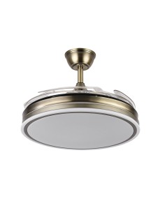 Ventilador de techo bayomo cuero