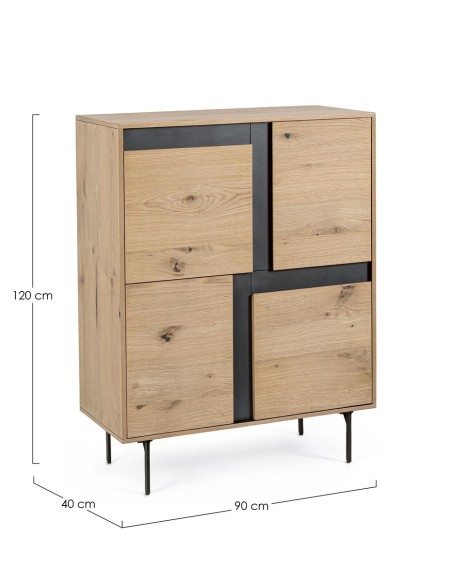 Mueble alto 4 puertas Stanwood