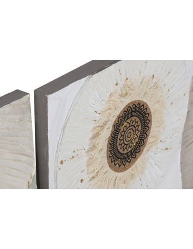 Cuadro lienzo círculos 2 surt.