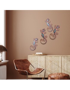 Lagarto metal colores 2