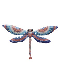 Libélula de metal colores