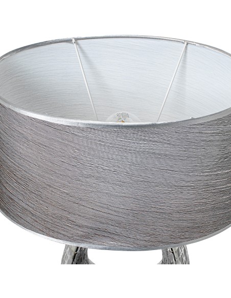 Lampara de mesa Plateada de diseño