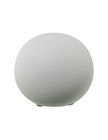 Bola de cerámica en color crema