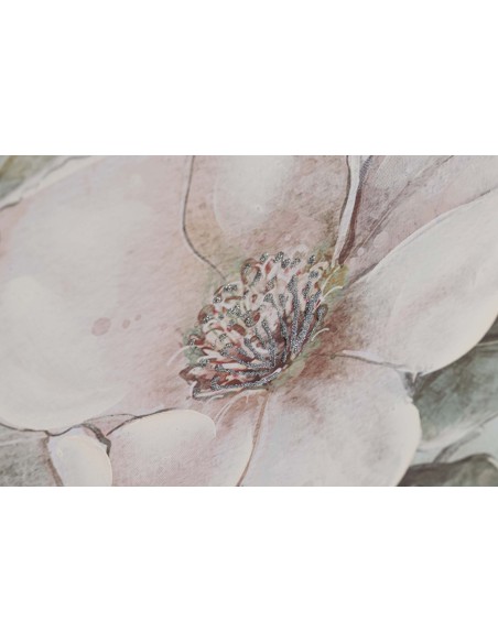 Lienzo de flores pintado a mano 50x3x70cm