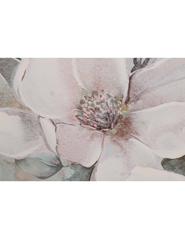 Lienzo de flores pintado a mano 50x3x70cm