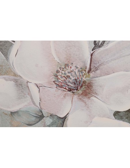 Lienzo de flores pintado a mano 50x3x70cm