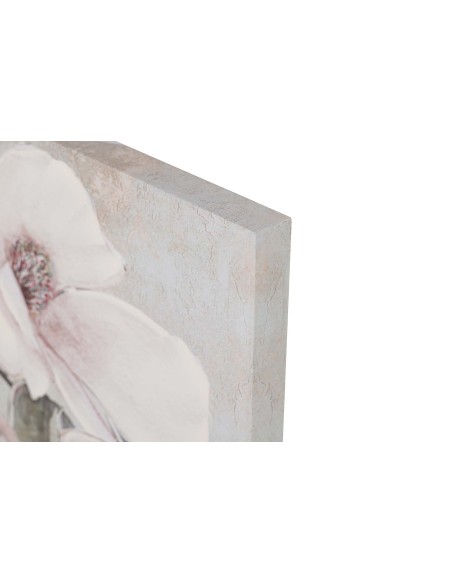 Lienzo de flores pintado a mano 50x3x70cm