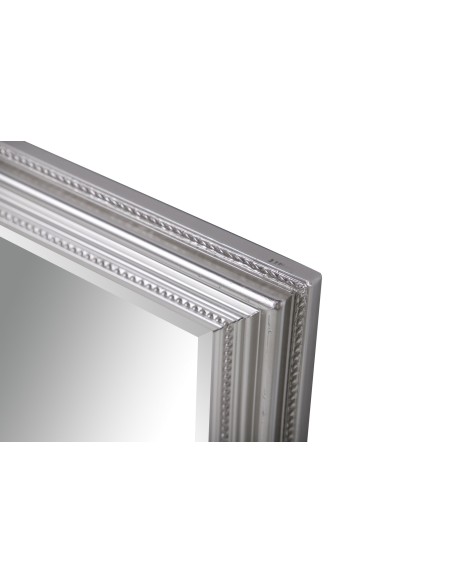 Espejo Polyserina plateado 68x3x98cm
