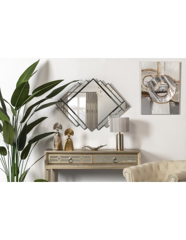 Lámpara de sobremesa clara cobre/tela