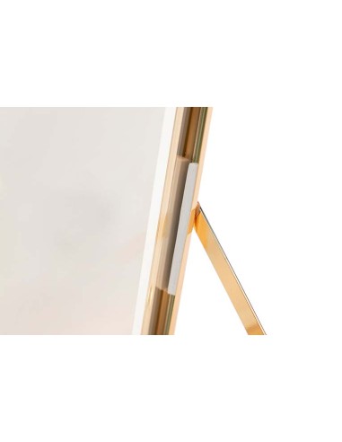 Portafotos metálico rosa