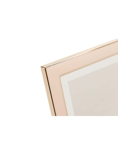 Portafotos metal rosa grande