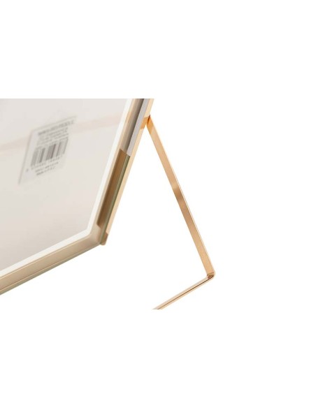 Portafotos metal rosa grande