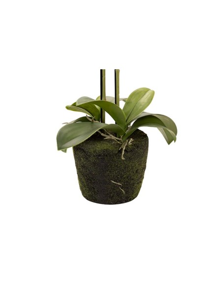 Orquídea blanca de poliéster