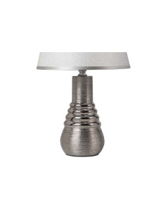 Lámpara sobremesa blanco o plata 2