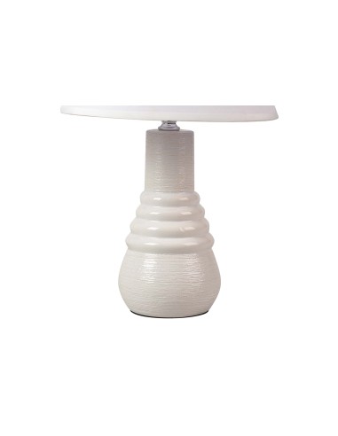 Lámpara sobremesa blanco o plata