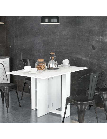 Mesa Blanca extensible Swing