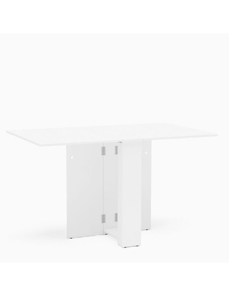 Mesa de Cocina Abatible Blanca