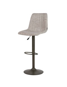Taburete regulable de metal chenilla