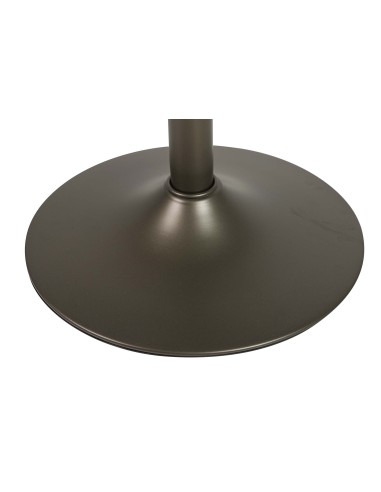 Taburete regulable de metal chenilla