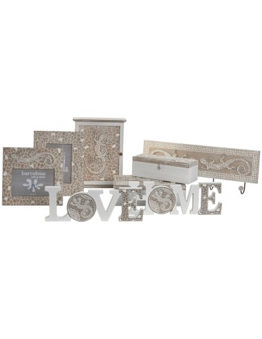 Decoración Home Love blanco