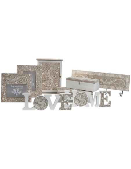Decoración Home Love blanco