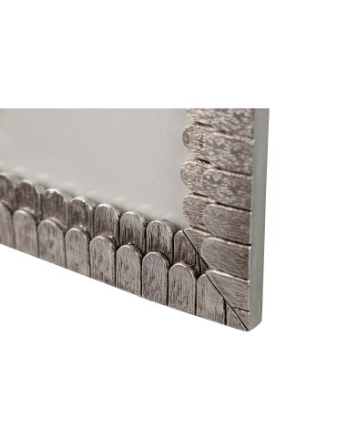 Portafotos resina plateado 15x20 cm